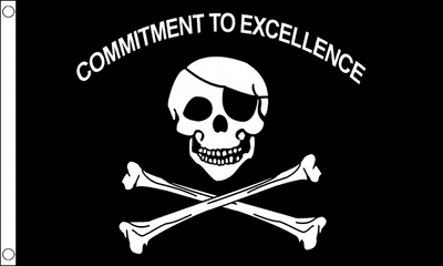 Commitment To Excellence Flag