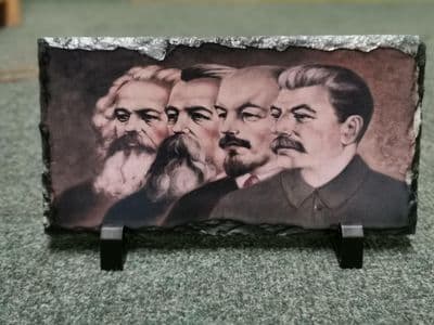 Communist Slate - Marx Engels Lenin Stalin