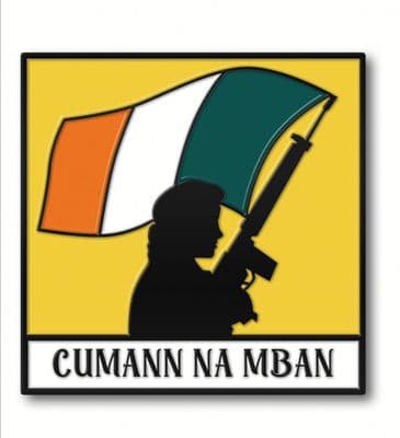 Cumann na mBan Tricolour Badge