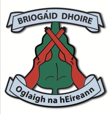 Derry Brigade / Briogáid Dhoire Badge