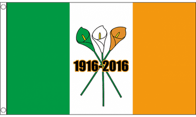 Easter Rising 1916-2016 (Lilies) Flag