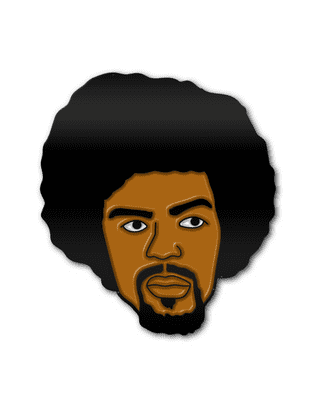 Gil Scott Heron Pin Badge