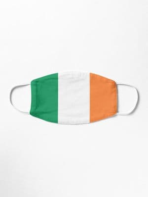 Ireland Flag Face Mask