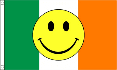 Ireland Smiley Face Flag