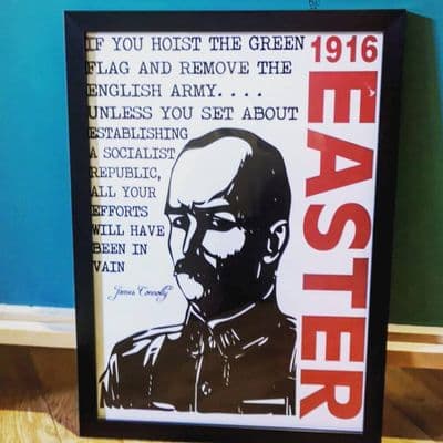 James Connolly 1916 Framed Picture