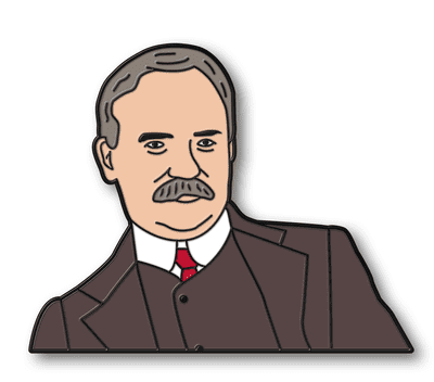 James Connolly Coloured Badge