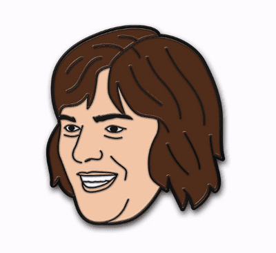 Joe McDonnell Enamel Pin Badge