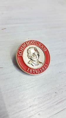 JOHN MACLEAN 3D ENAMEL BADGE