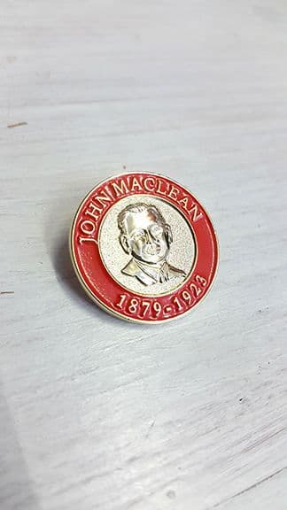 JOHN MACLEAN 3D ENAMEL BADGE