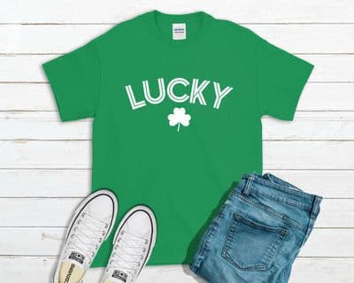 Lucky Shamrock St Patrick's Day T-Shirt