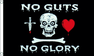 No Guts No Glory Flag