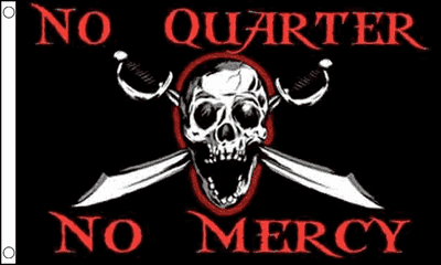 No Quarter No Mercy Flag