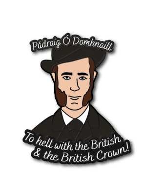 Pádraig Ó Domhnaill Pin Badge