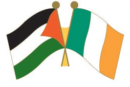 Palestine / Ireland Flags Solidarity Badge