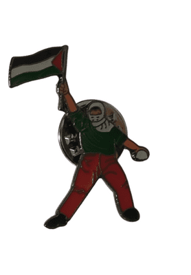 Palestine Stone Throw Badge