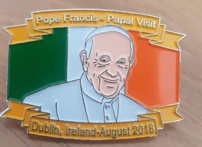 Pope Ireland Visit 2018 Badge