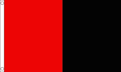 Red and Black Irish County Flag