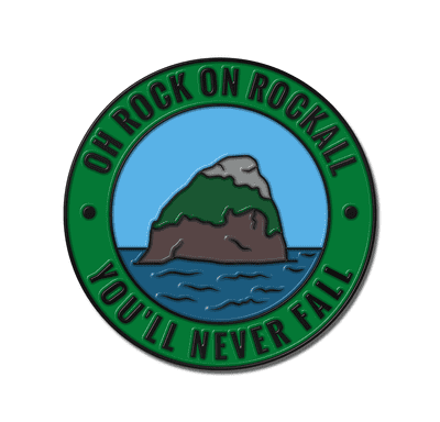 Rock On Rockall Badge