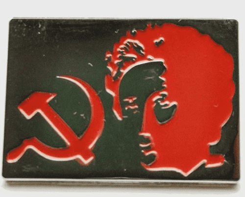 Rosa Luxemburg Hammer & Sickle Enamel Pin Badge