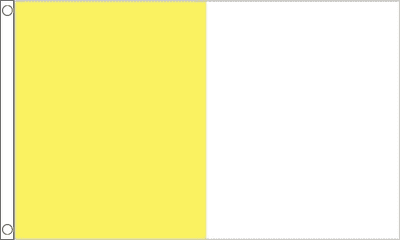 Saffron and White Irish County Flag