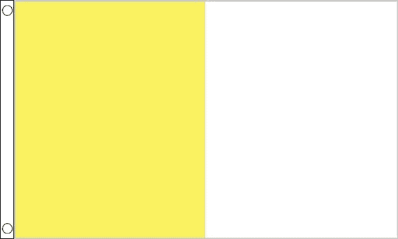 Saffron and White Irish County Flag