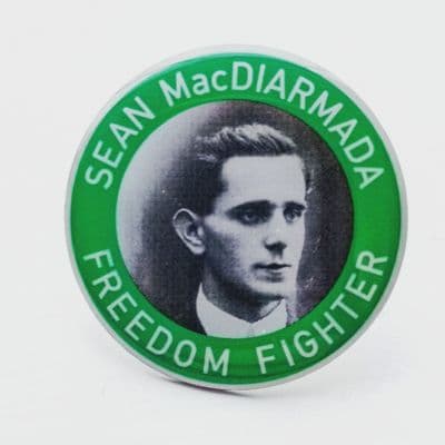 Sean MacDiarmada Freedom Fighter Pin Badge