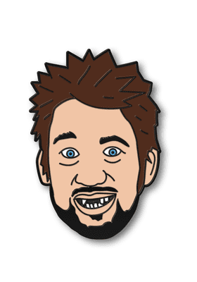 Shane MacGowan Pin Badge