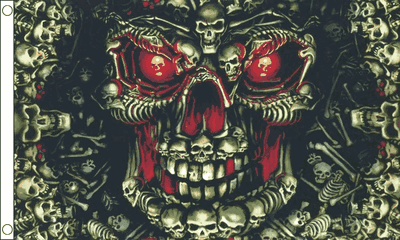 Skulls Multi Flag