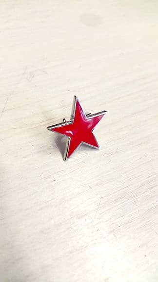 SOCIALIST (FIVE POINT STAR) BADGE