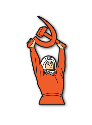Soviet Cosmonaut Pin Badge