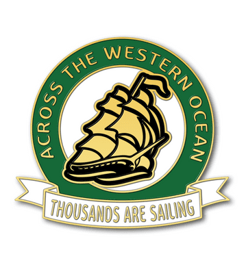 Thousands Are Sailing Pin Badge