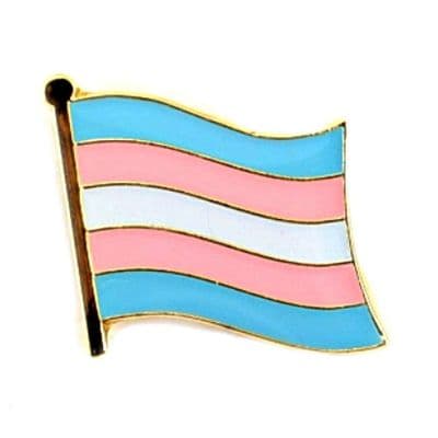 Transgender Flag Enamel Pin Badge