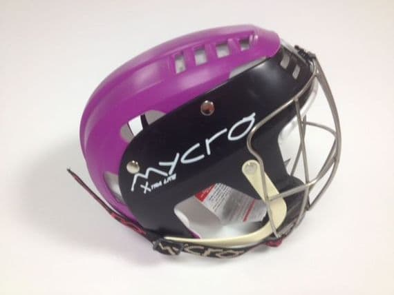 Two Toned Helmet - Purple & Black
