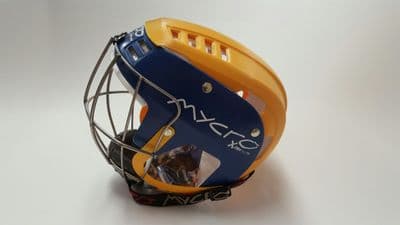 Two Toned Helmet - Yellow & Blue