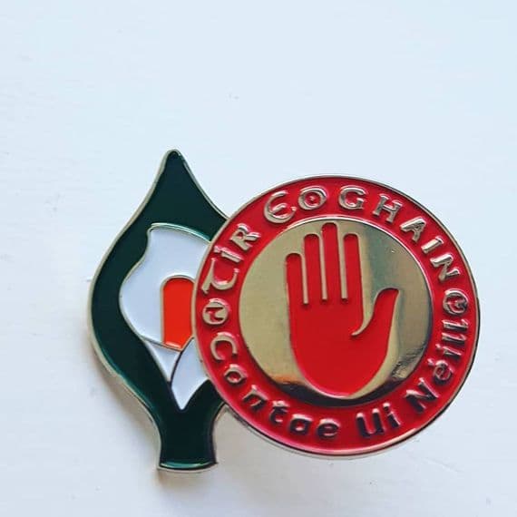 Tyrone Easter Lily Badge