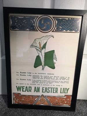 Wear An Easter Lily Framed Poster