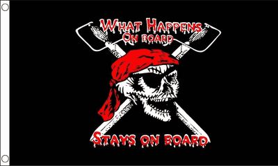 What Happens on Board Flag