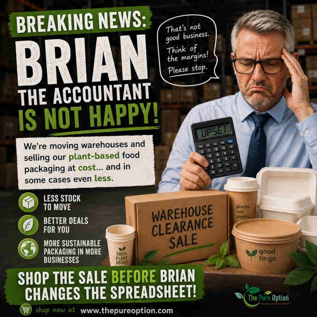 Brian the Accountant just walked into the warehouse.