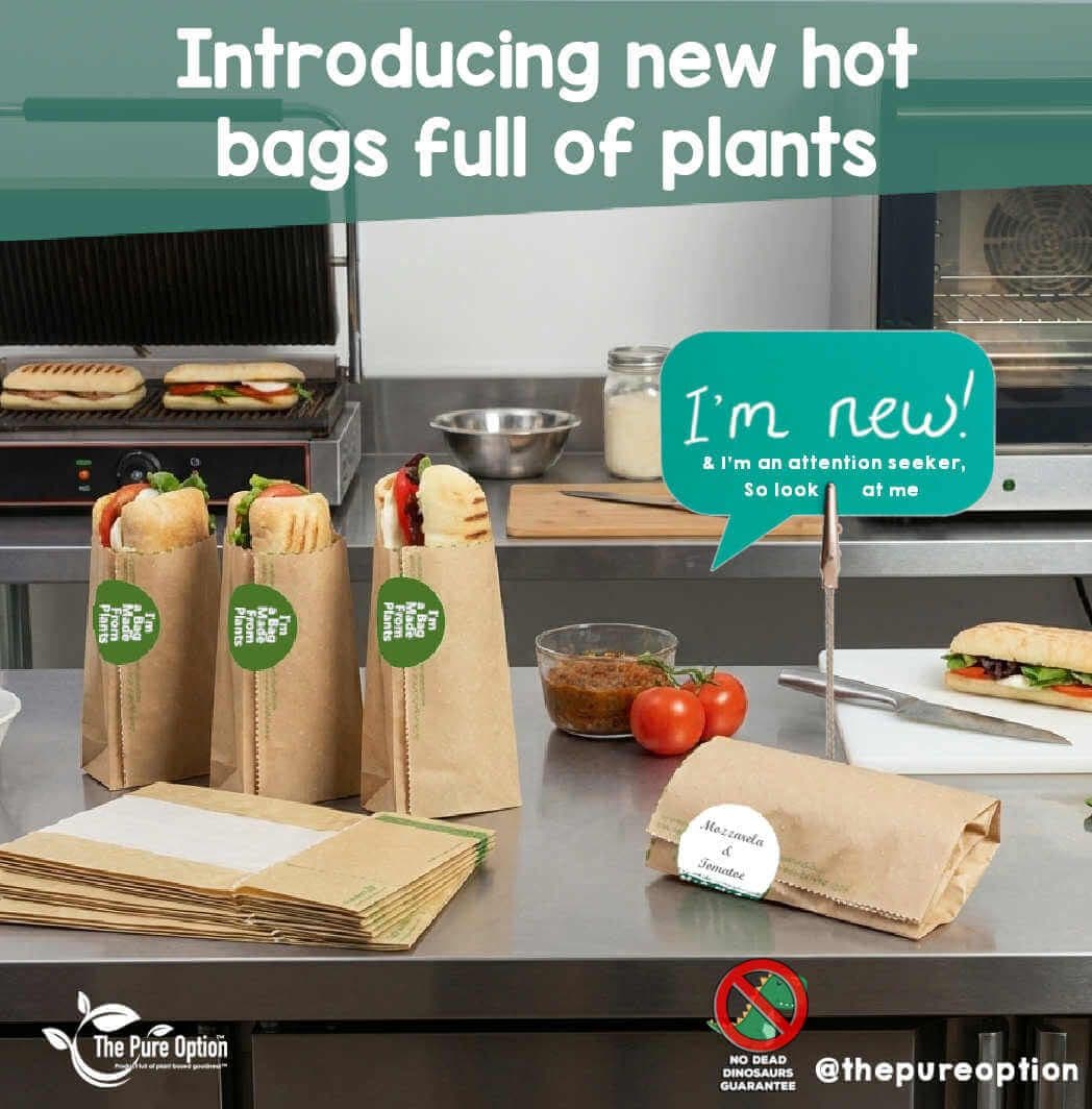 New Hot Food Bags