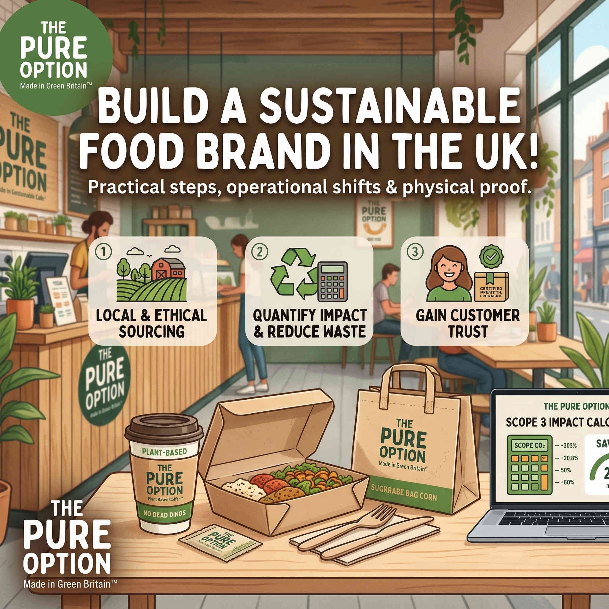 How To Build a Sustainable Food Brand in the UK