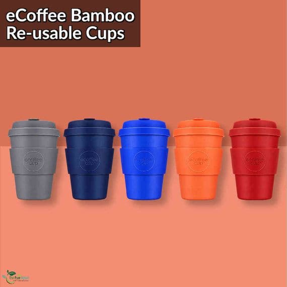 eCoffee Reusable Takeaway Travel Cup 12oz (341ml) | The Pure Option