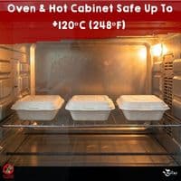 Bamboo & Sugarcane Oven-Safe Mealboxes | 100% Compostable Takeaway Containers