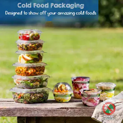 Biodegradable Compostable Cold Food Packaging