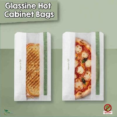 Biodegradable Compostable Glassine | Natureflex Hot Food Bags | Bulk