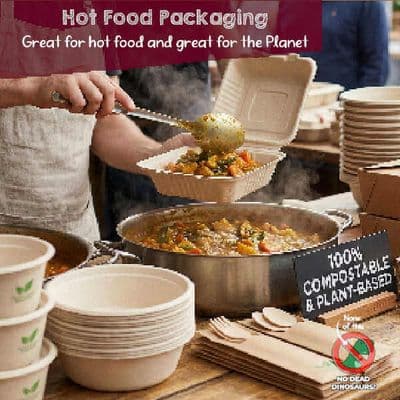 Biodegradable Compostable Hot Food Packaging