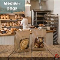 NatureFlex™ Clear Gusseted Heat Seal Bags | Home Compostable & Plastic-Free