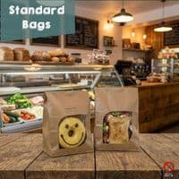 NatureFlex™ Clear Gusseted Heat Seal Bags | Home Compostable & Plastic-Free