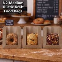 Compostable Kraft Sandwich Wedge Boxes | UK Made | The Pure Option