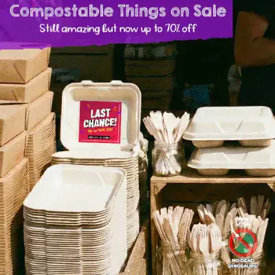 Biodegradable Compostable Things on Sale