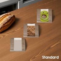 Bulk Natureflex Artisan Biodegradable Compostable Food Bags  x 1000